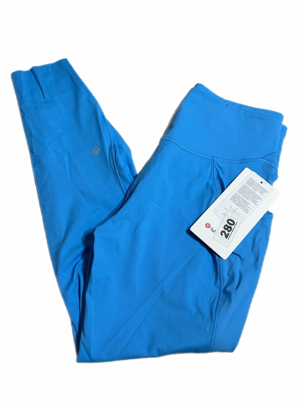 NWT Lululemon Fast and Free High-Rise Tight 25” *Pockets (Ocean Wave) Size 8